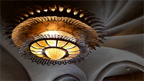 Gaudi Chandelier By Robert Neuman